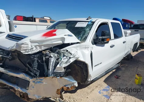 2018 Chevrolet Silverado 2500Hd Wt из США, поврежденный, VIN 1GC1KUEY9JF210583